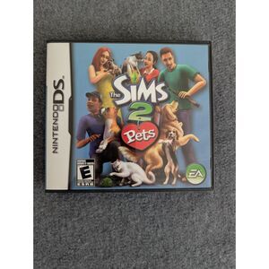 The Sims 2 Pets Nintendo DS Game EA Maxis Complete in Box CIB Tested Working